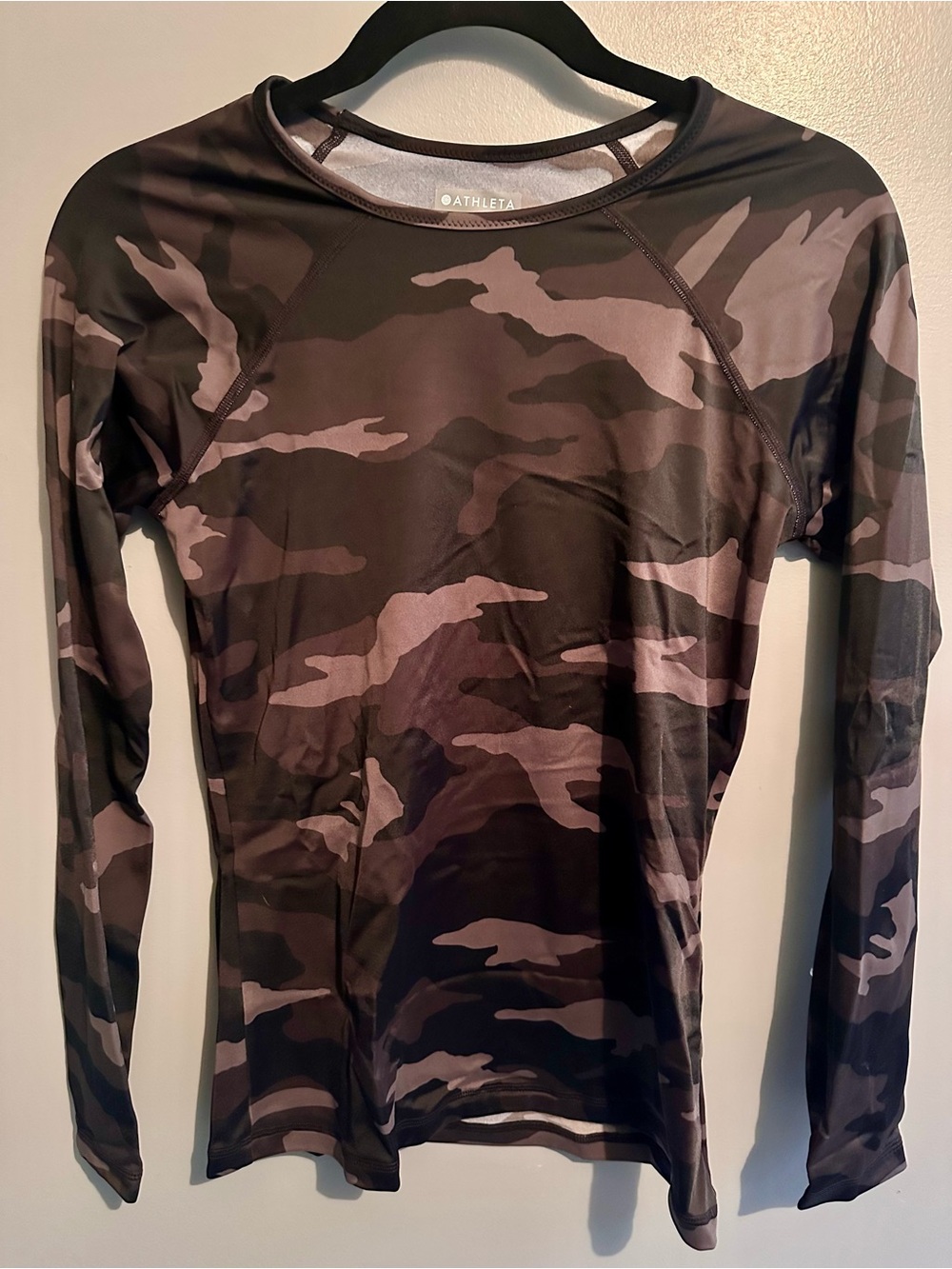 Athleta Camo Athletic Top